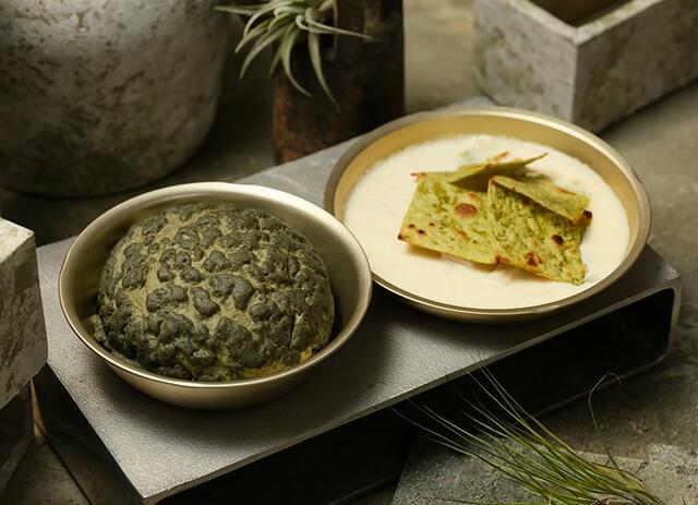 「ポーションパンとシチューのプレート」＜税込1,990円＞【東京ソラマチで「STAR WARS」OH MY CAFE開催】