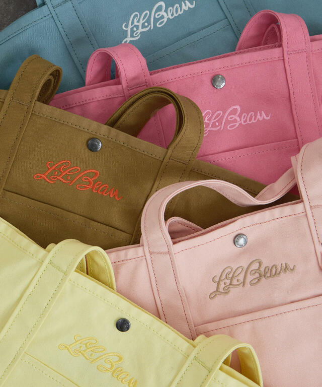 【L.L.Bean for SALON】別注グローサリー・トート・ウィズ・ロング・ハンドル：各7,920円（税込）