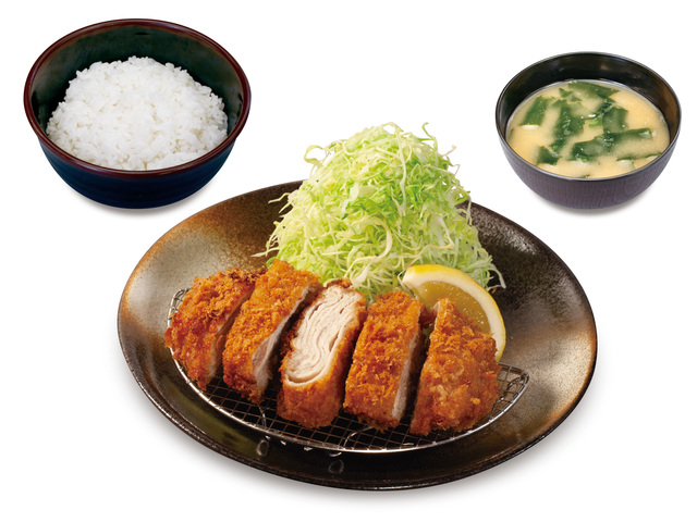 ロースミルフィーユかつ定食