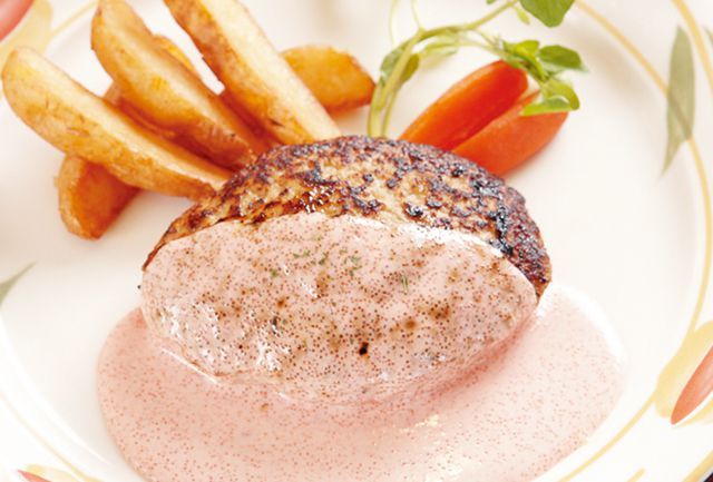 関西ハンバーグの名店／手づくりハンバーグの店 とくら（桂川）　  めんたいこマヨネーズ  180g1026円