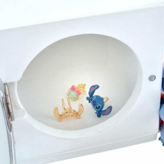 スティッチ＆スクランプ ミラー 小物入れ Disney Stitch＆Scramp OHANA LIFE 6,380円