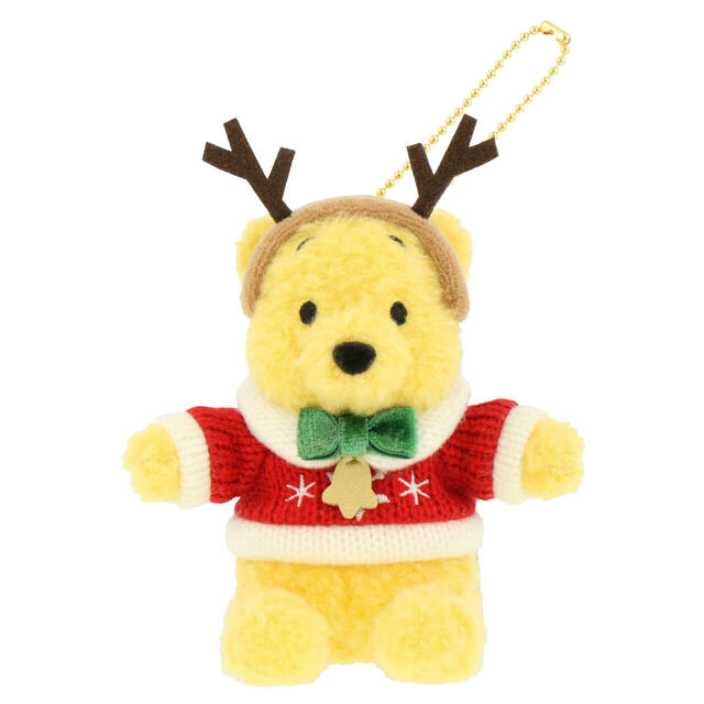ぬいぐるみバッジ 2,100円｜東京ディズニーリゾート「ディズニー・クリスマス」クリスマスを思いきり楽しめるさまざまなグッズ｜販売店舗：東京ディズニーランド「ディズニー＆カンパニー」、東京ディズニーシー「ガッレリーア・ディズニー」｜発売日：2024年11月8日（金）