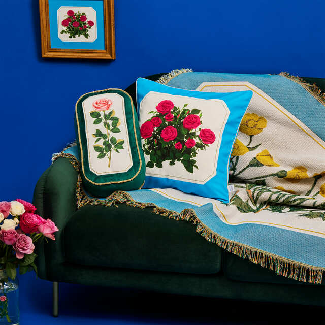 インテリアの主役になるファブリックアイテム