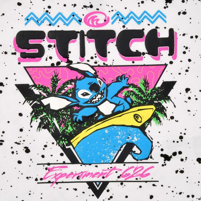 スティッチ キッズ用半袖Tシャツ ホワイト Disney Stitch Day Collection 4,290円