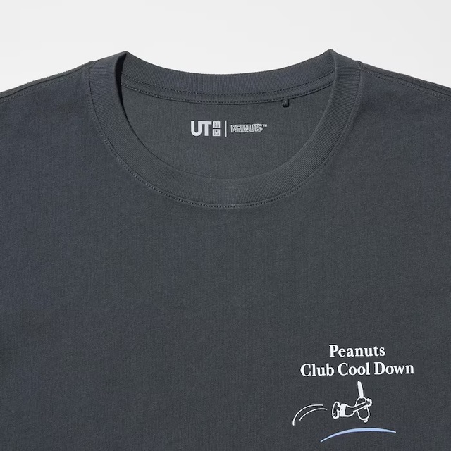 ユニクロ ピーナッツ スポーツクラブ UT（半袖・レギュラーフィット） ¥1,500