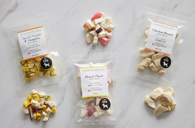 【DEAN ＆ DELUCA さつまいも＆かぼちゃ/3種のフルーツミックス/国産鶏むね肉】そのままでも、つぶしてふりかけにしてもOK！