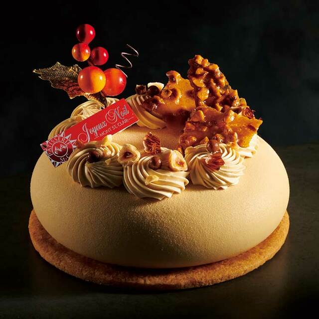 「『モンサンクレール』ノエル アンブル」＜（直径約15cm）5,820円【限定60台】＞【小田急百貨店新宿店 「2023年 クリスマスケーキ」 】