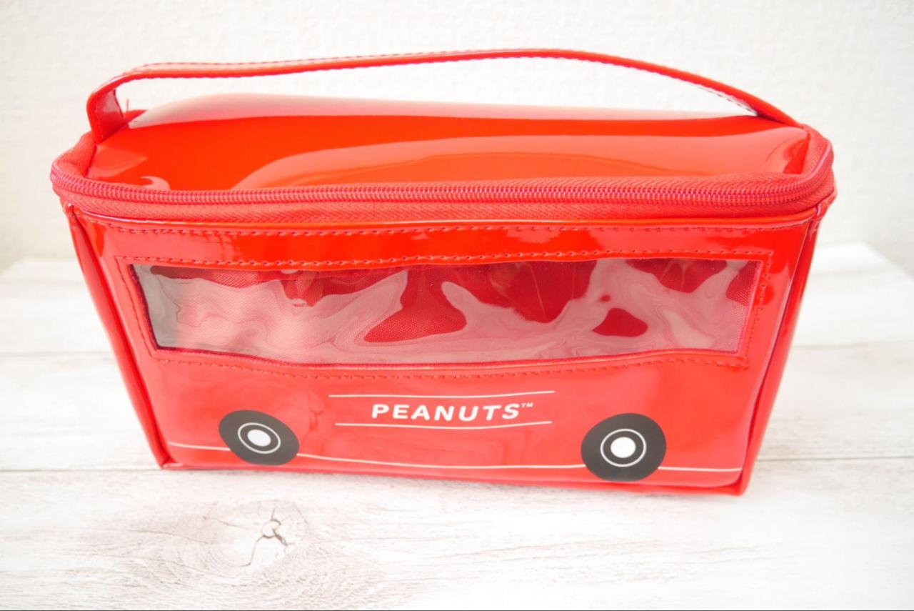 【リンネル×PEANUTS】組み合わせるともっと可愛い！スヌーピーの「大容量バニティポーチ＆ペンケース」使用レビュー（写真 3/13） - ハピママ*