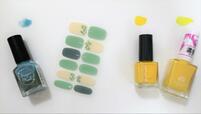【黄色・緑のオーガニック系ネイル：キャンドゥ】緑に少し苦戦、黄色はバッチリ