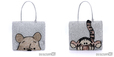 【ANTEPRIMA/WIREBAG・くまのプーさん】「プーさん」「ティガー」スタンダード/スクエア ラージと同じシェイプを採用したトートバッグ／サイズ：W32、H27cm／価格：各89,100円（税込）