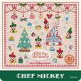 シェフ・ミッキー　”ディズニー・クリスマス”スペシャルドリンク付帯コースター