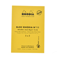 【RHODIA】ミッキー&フレンズ メモ帳 ブロックロディア No.11 300円