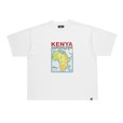 【STARBUCKS STAND by BEAMS】「プリントTシャツ KENYA」¥9,900(サイズ:XS / S / M / L / XL、カラー:ホワイト / グリーン)
