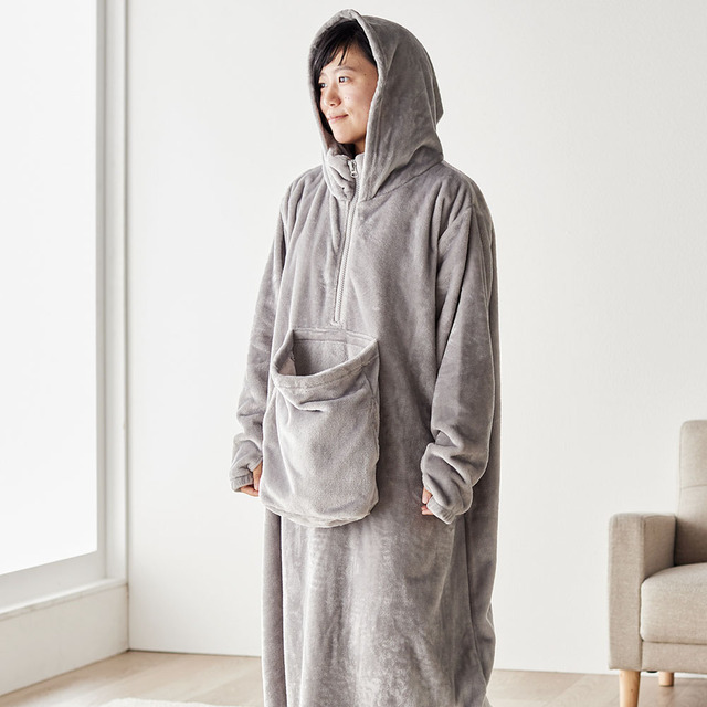 【ベルメゾン】ペットとまったりすることだけを考えた着る毛布