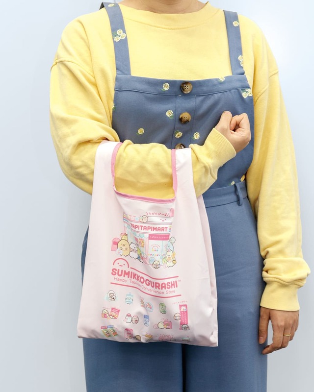 【すみっコぐらし】「ショッピングバッグ」￥1,870　コンビニに持っていきたい！