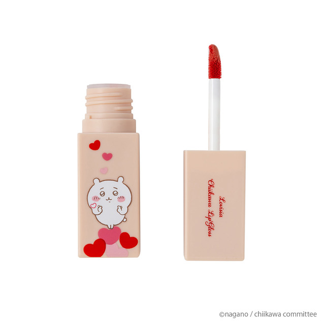 「Lovisiaちいかわリップグロス」ピーチパイ