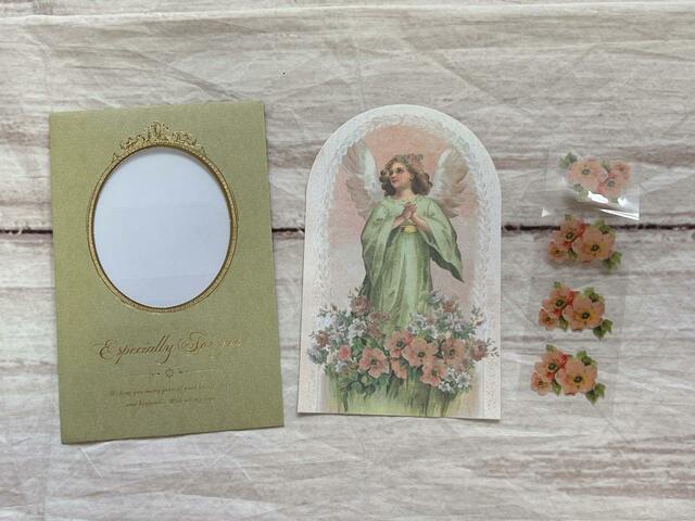 レターセットの内容は、封筒、便箋、シール