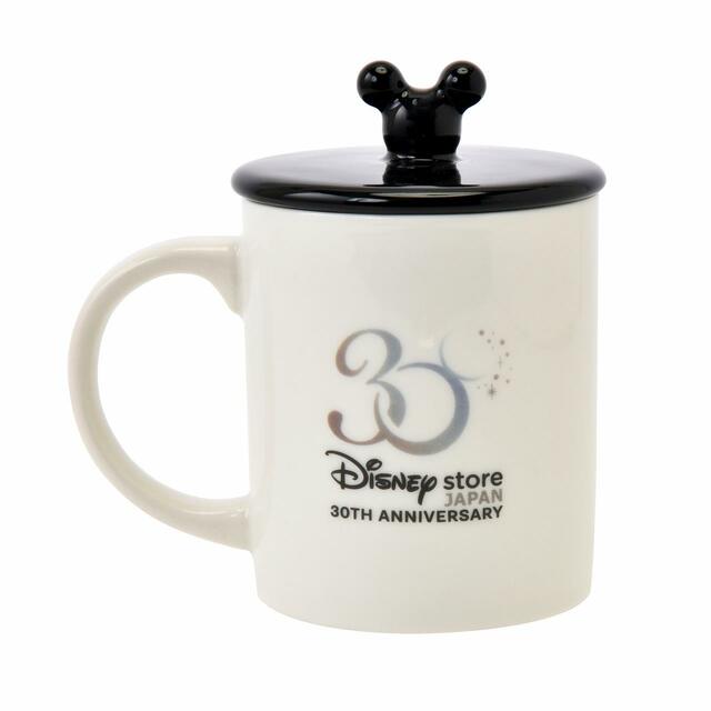 ミッキー＆ミニー マグカップ ふた付き Disney Store Japan 30th Anniversary Historical Card 1,980円