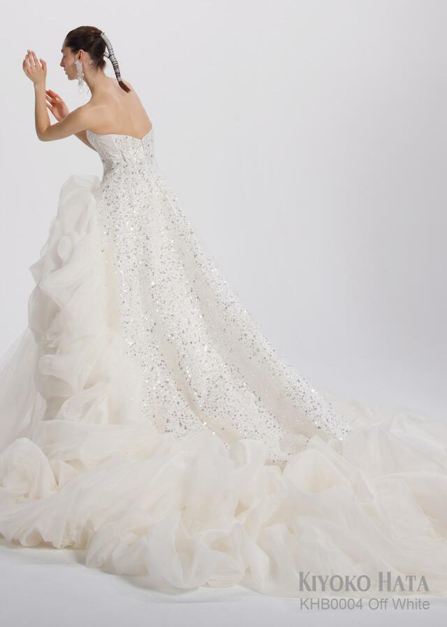 「KIYOKO HATA」新作ウェディングドレス KHB0004_OffWhite