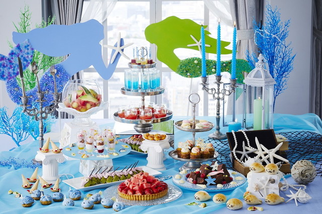 プリンセスマーメイドと楽しむスイーツブッフェ ※画像はイメージです