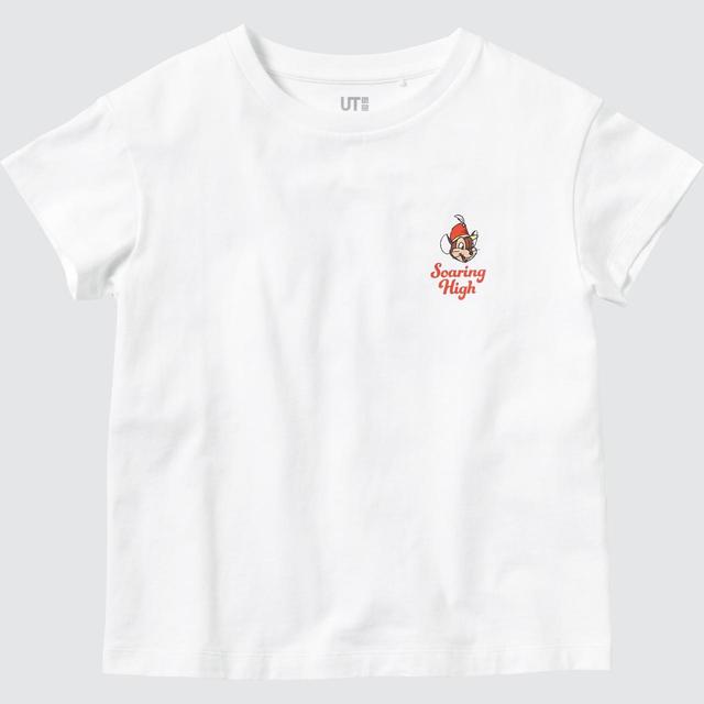 【ユニクロ】GIRLS ディズニー・メモリーズ UT グラフィックTシャツ（半袖） 990円