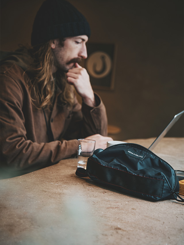 【DEAN ＆ DELUCA×BRIEFING／トラベルポーチ】旅行はもちろん、普段使いにも便利です