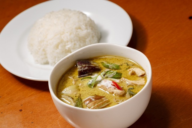 グリーンカレー(ライス付き)