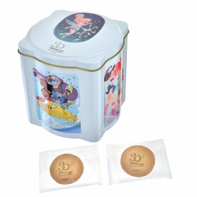 ディズニーキャラクター クッキー 缶入り Disney Store Japan 30th Anniversary 1,620円