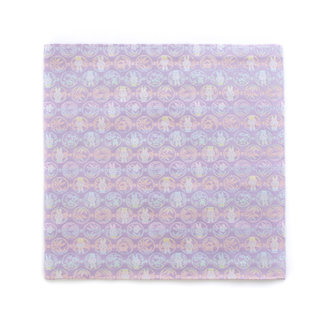 出帛紗（だしふくさ）まんまるミッフィー（パープル）【TATSUMURA × miffy】