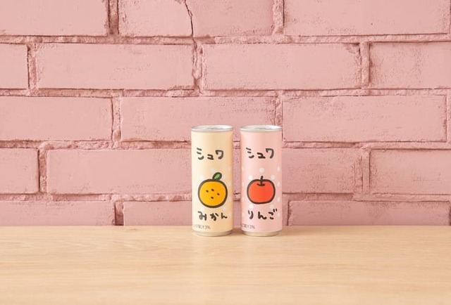 【ちいかわベーカリー】シュワ（みかん）、シュワ（りんご）　各300円