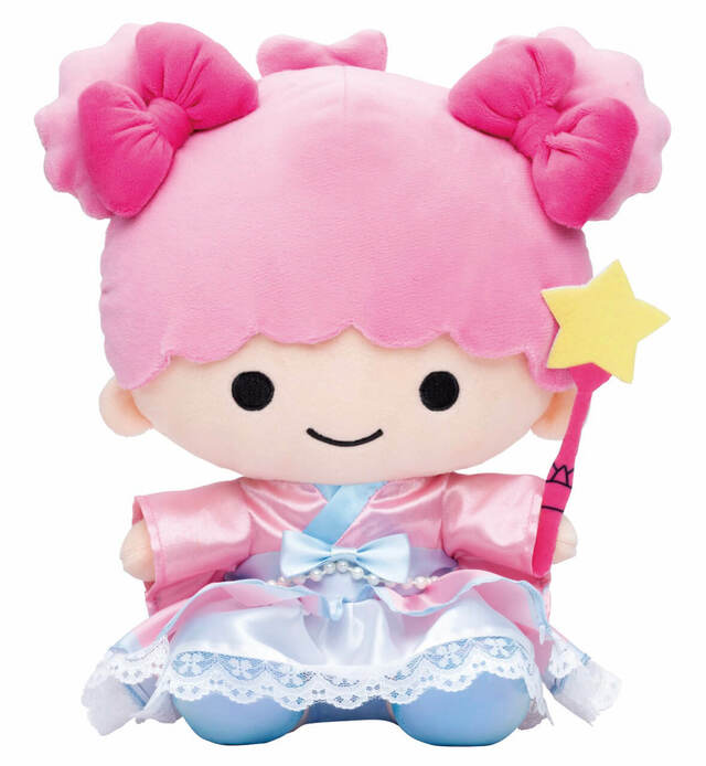 LAST賞｜リトルツインスターズ BIGぬいぐるみ｜Happyくじ「Sanrio characters HANABI 2024」