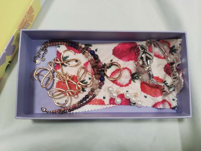 アクセサリーの収納にも便利