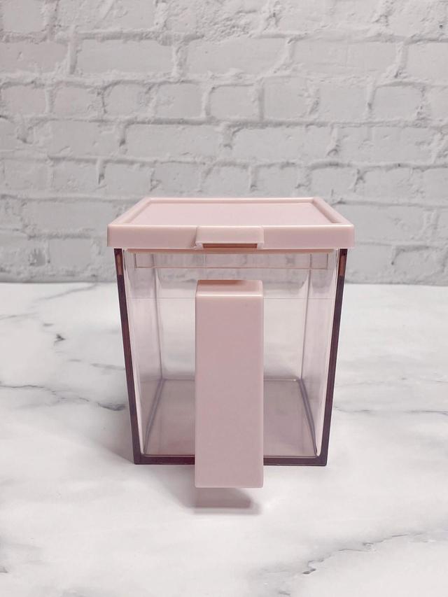 【Francfranc（フランフラン）】スタッキング クッキングコンテナ L ピンク／税込800円