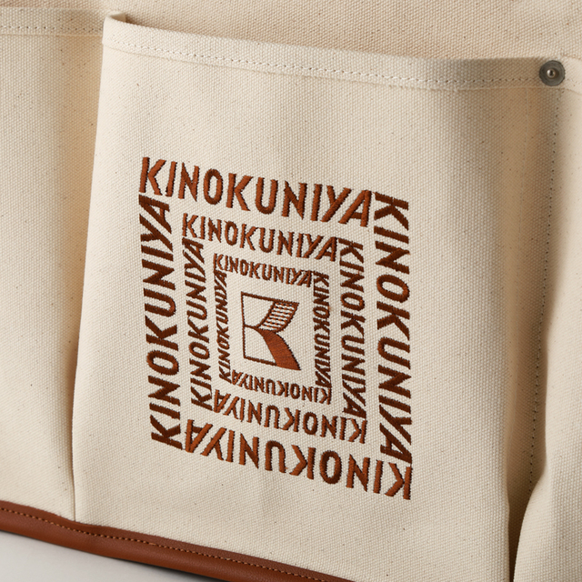 【紀ノ国屋×VegieBAG】VegieBAG　LARGE／生成り色の優しい風合いで、どんなコーデにも合わせやすい♪