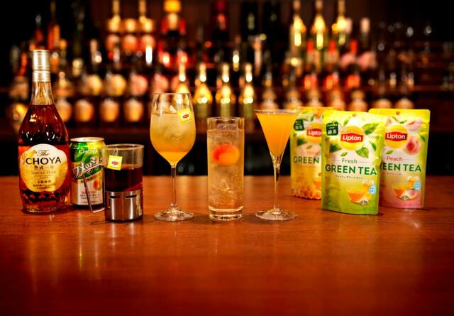 「リプトン＆CHOYAづくしアフタヌーンティー＆ハイティー」＜期間：2026年2月28日〜5月14日＞【梅酒カクテル専門店「The CHOYA 銀座BAR」で“リプトンコラボの梅プリン”販売中！コラボカクテルも楽しめる「アフタヌーンティー＆ハイティー」も開催！】