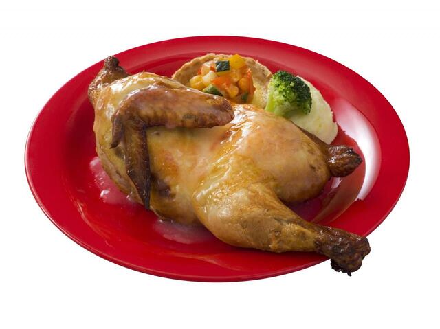 「クイーン・オブ・ハートのバンケットホール」ローストチキン