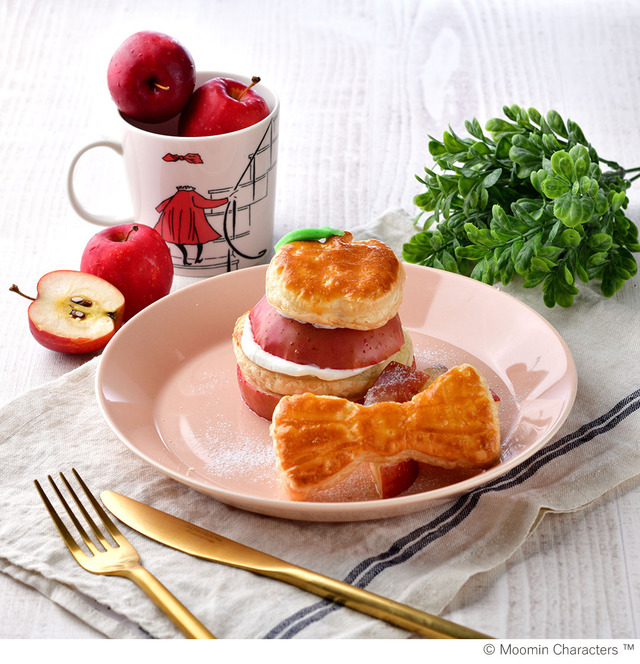 ニンニ りんごのミルフィーユ仕立て