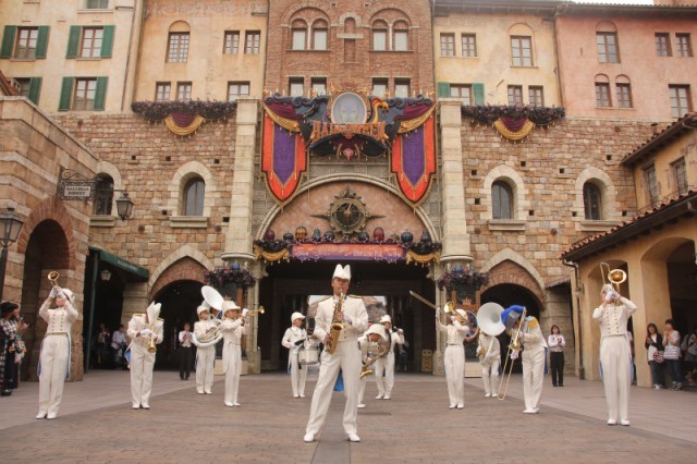 マリタイムバンド 演奏終盤に一緒に写真が撮れる