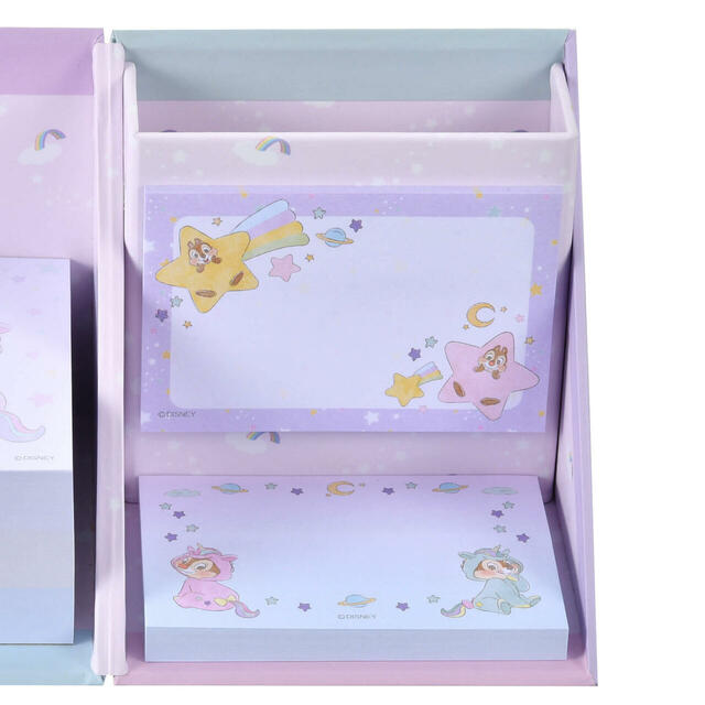 チップ&デール 付箋・メモ帳 ペンスタンド付き CHIP ‘N DALE COLLECTION 950円