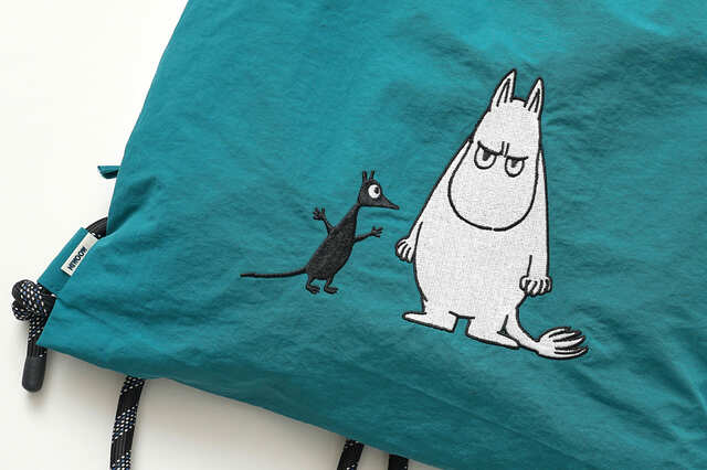 【ムーミン「2wayナップサック」】大人気のアングリームーミンとソフスのほっこりする組み合わせ