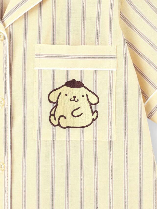 コットンパジャマ(半袖&ショートパンツ) ¥2,990｜GU「サンリオキャラクター」コレクション