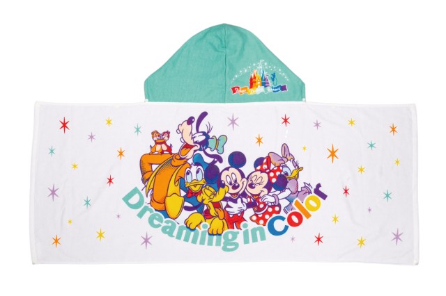 フード付きタオル 2,900円｜縦約60×横約150㎝、UVカット紫外線遮蔽率96％以上