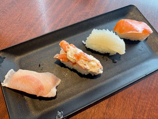 【フェスタガーデン】プレミアムコース限定！職人仕上げのにぎり寿司も高クオリティ