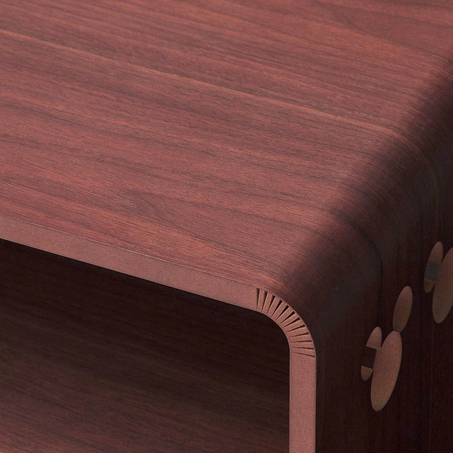 縦にも横にも使えるサイドテーブル「ミッキーモチーフ」 ｜￥ 21,800 （税込）