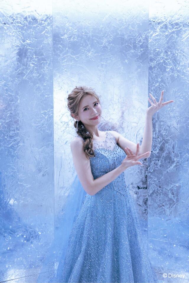 リトル・マーサ 名古屋店|「ディズニー ウエディングドレスコレクション」着用フォトプラン|ン撮影例/アナと雪の女王