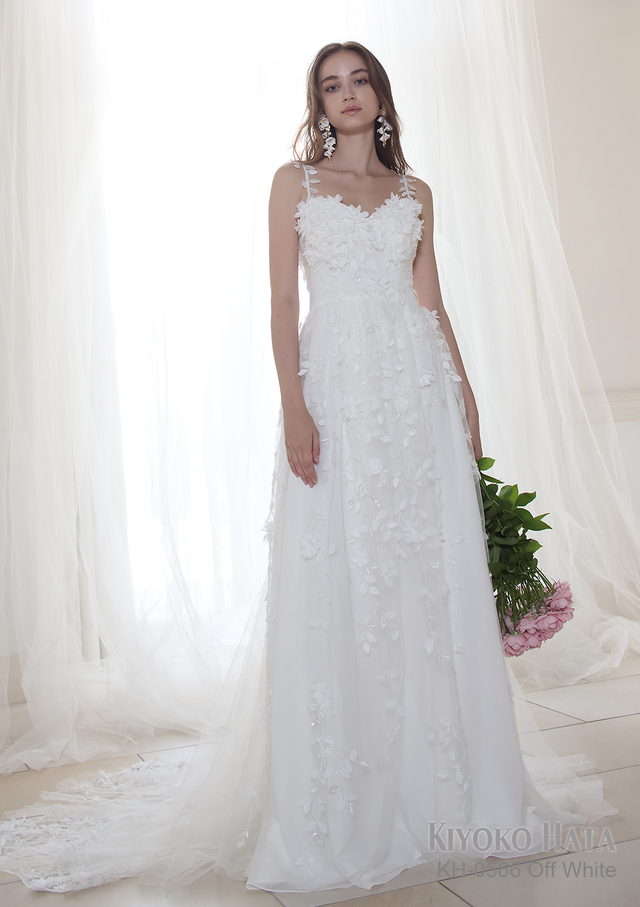 【KIYOKO HATA キヨコハタ】新作ウェディングドレス：KH-0566_OffWhite