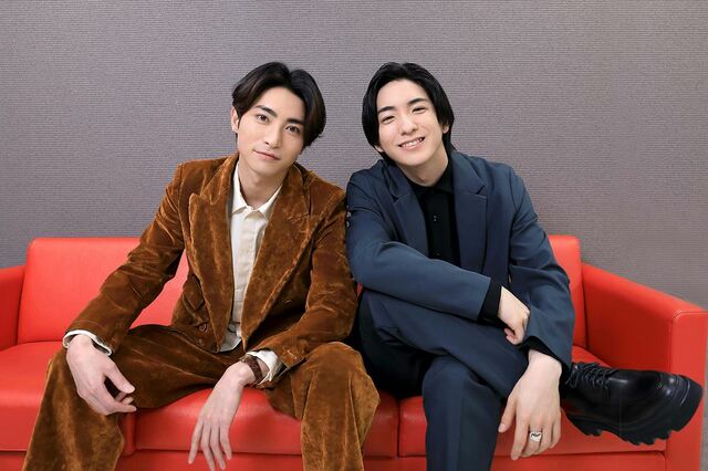 左から）木村達成、前田公輝