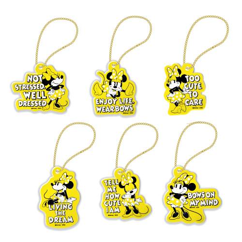 ラメアクリルキーホルダー（ランダム6種）｜700円