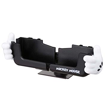 ディズニー 車載ホルダー カバー付スマホ対応 ナポレックス/1,380円/発売中