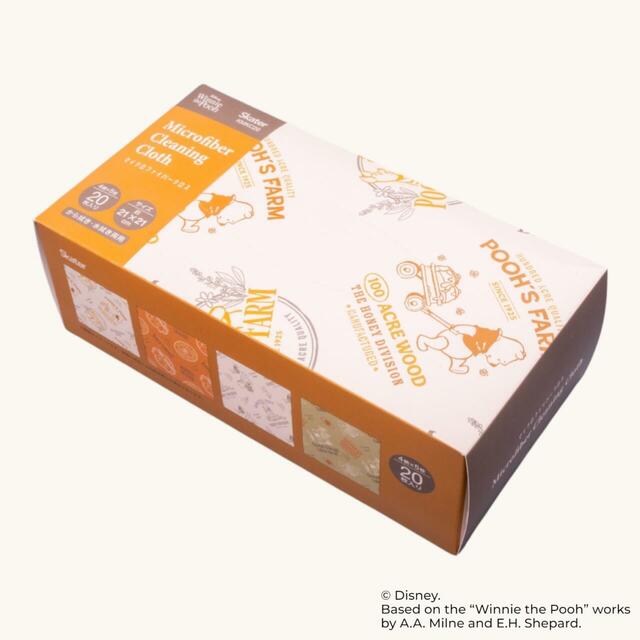 マイクロファイバーキッチンクロス くまのプーさん 1,760円